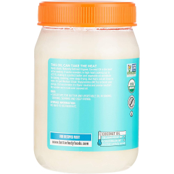 BetterBody Foods Organic Refined Coconut Oil 458 ml BetterBody Foods Organic Refined Coconut Oil 458 ml