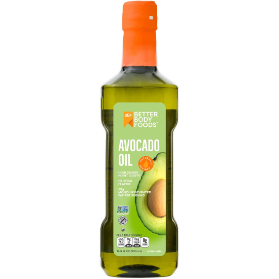 BetterBody Foods Refined Avocado Oil 500 ml