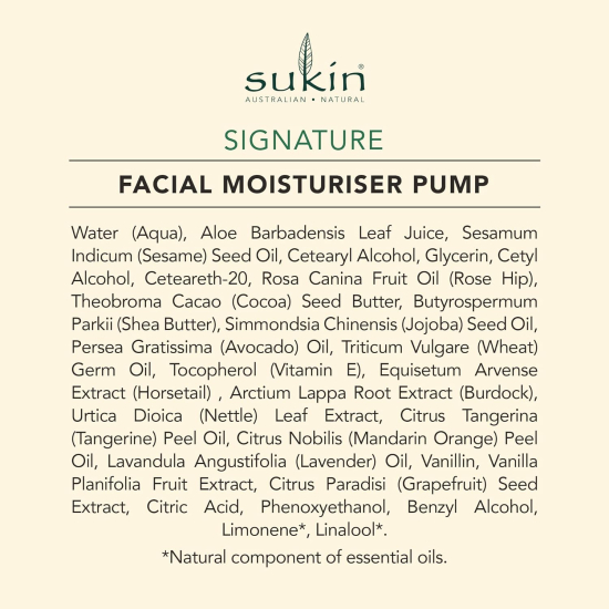 Sukin Facial Moisturiser 125 ml