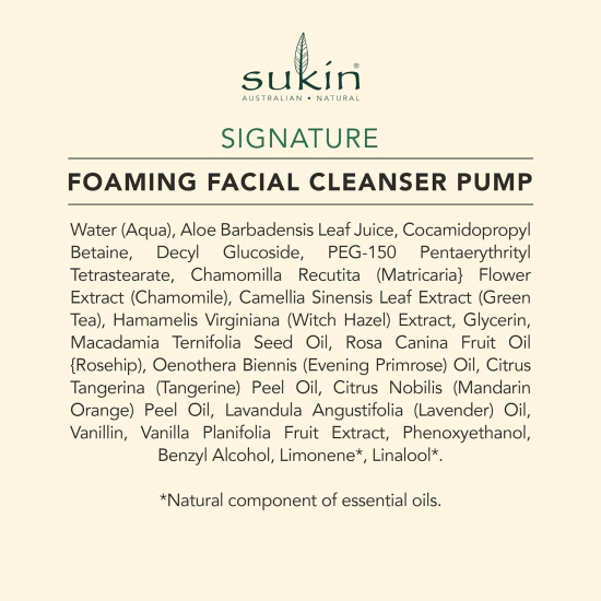 Sukin Foaming Facial Cleanser 125 ml