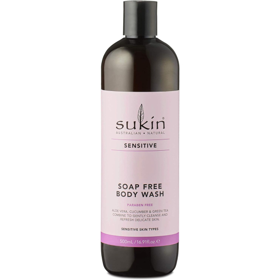 Sukin Sensitive Soap Free Body Wash 500ml