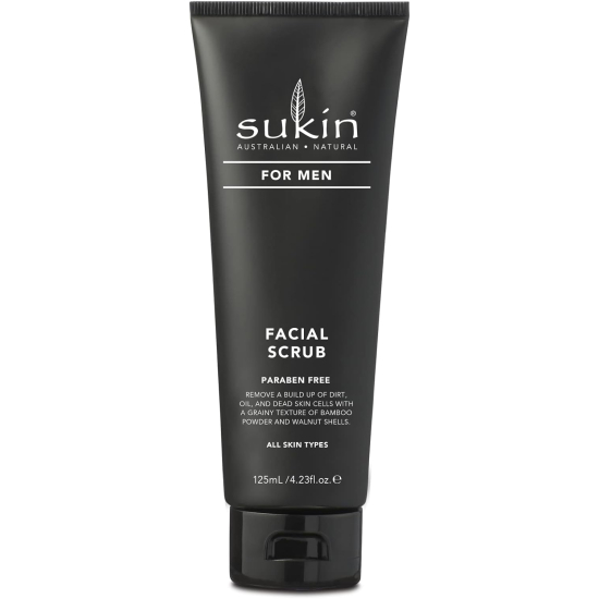 Sukin Mens Facial Scrub 125 ml