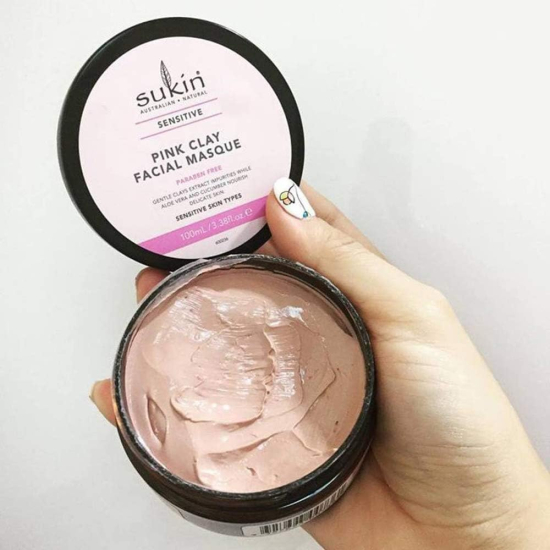 Sukin Sensitive Pink Clay Facial Masque 100 ml