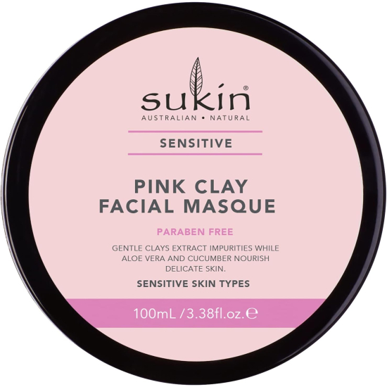 Sukin Sensitive Pink Clay Facial Masque 100 ml