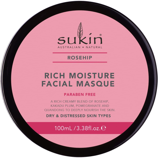 Sukin Rosehip Rich Moisture Facial Masque 100 ml