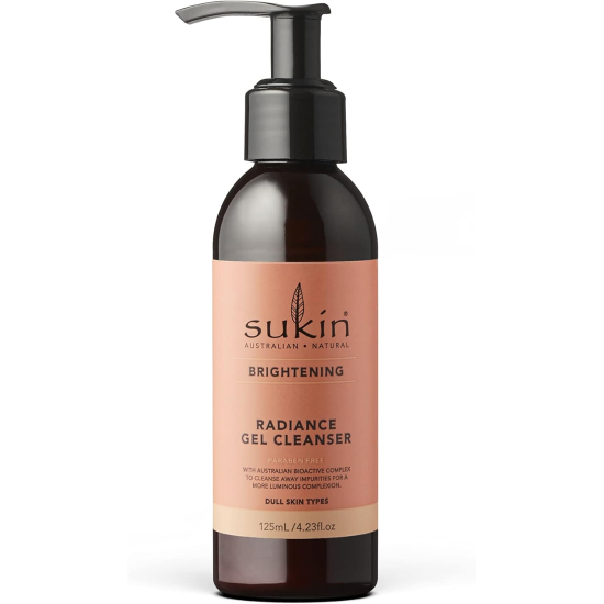 Sukin Brightening Radiance Gel Cleanser 125 ml