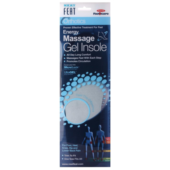 Neat Feat Energy Massage Gel Insoles Mens