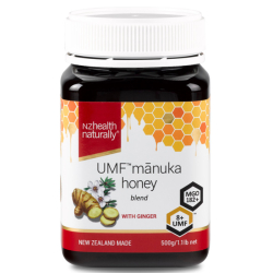 Nz Health Umf Manuka Honey 8+ With Ginger 500 g Nz Health Umf Manuka Honey 8+ With Ginger 500 g