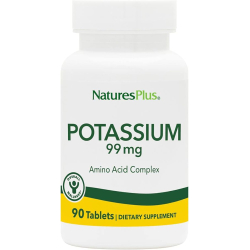 Natures Plus Potassium 99 Mg Biotron Amino Acid Complex 90 Tablets