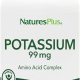 Natures Plus Potassium 99 Mg Biotron Amino Acid Complex 90 Tablets