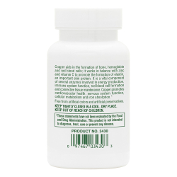 Natures Plus Copper 3 Mg Biotron Amino Acid Chelate 90 Tablets Natures Plus Copper 3 Mg Biotron Amino Acid Chelate 90 Tablets