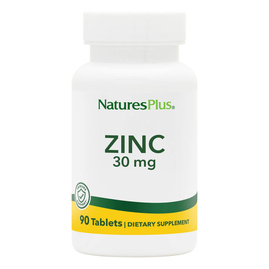 Nature's Plus Zinc 30 Mg Biotron Amino Acid Chelate 90 Tablets