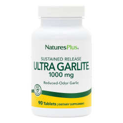 Natures Plus Ultra Garlite 1000 mg Sustained Release 90 Tablets