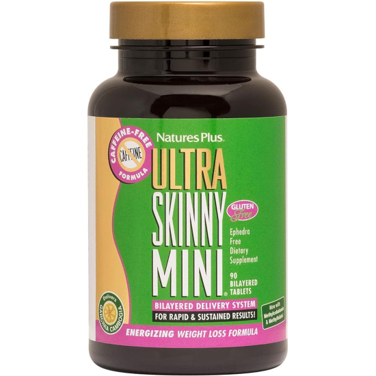 Nature's Plus Ultra Skinny Mini Caffeine Free Bilayered 90 Tablets