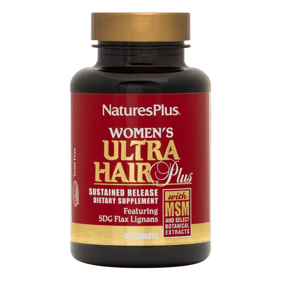 Natures Plus Ultra Hair Plus Sustained Release Womens 60 Tablet