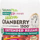 NaturesPlus, Herbal Actives Ultra Cranberry 1,500 mg, 30 Tablets