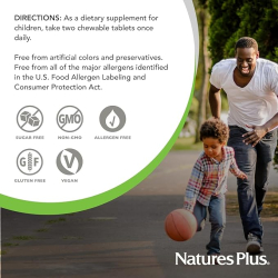 Natures Plus Parade Magnesium Kidz Chewable Cherry 90 Tablets Natures Plus Parade Magnesium Kidz Chewable Cherry 90 Tablets