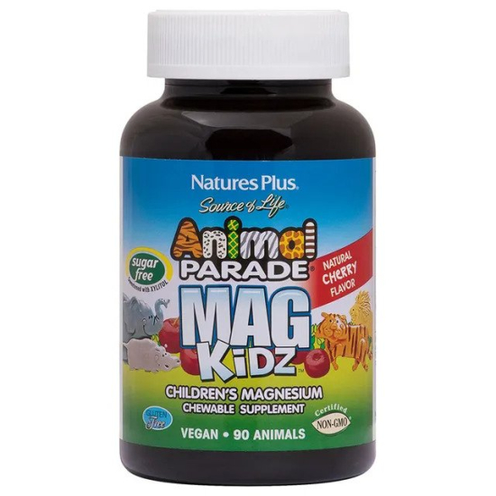Natures Plus Parade Magnesium Kidz Chewable Cherry 90 Tablets