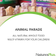 Natures Plus Animal Parade Children's Chewable Multi Vitamin & Minerals Watermelon 90 Tablets
