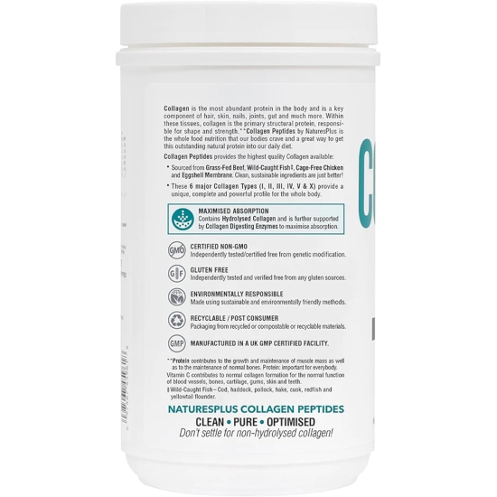 Natures Plus Collagen Peptides 294g