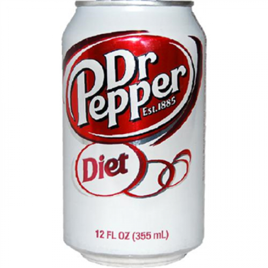 Dr Pepper Diet 355ml 