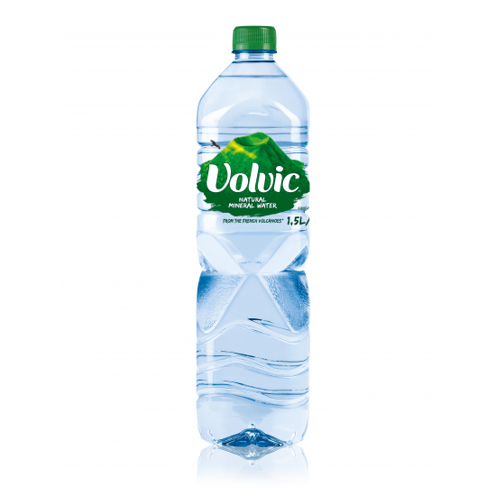 Volvic Natural Mineral Water 1.5L, Pack of 6