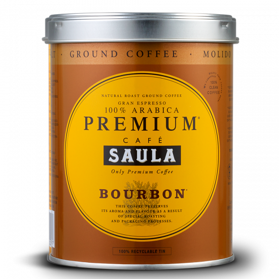 Cafe Saula Premium Bourbon Ground Coffee 250g