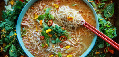 Noodle Soup (Veggies) - Thai Noodle Soup (Veggies) - Thai
