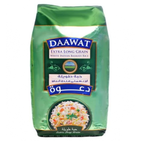 Daawat Extra Long Indian Basmati Rice 2Kg