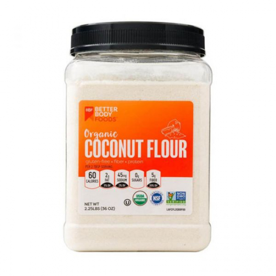 Better Body Organic Coconut Flour 1020g Better Body Organic Coconut Flour 1020g