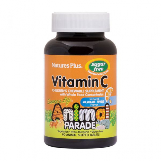 Natures Plus Animal Parade Sugar Free Vitamin C 90