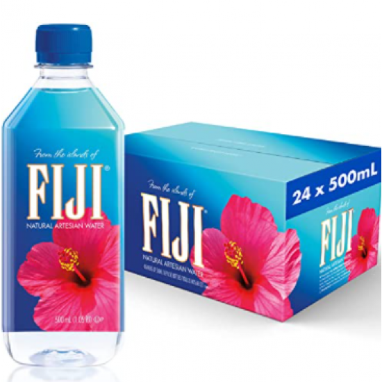 Fiji Water - 500 ml (Pack of 24 Bottles) 