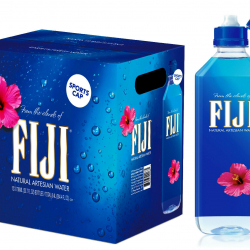 Fiji Water with Sports Cap - 700ml (Pack of 12 Bottles)  Fiji Water with Sports Cap - 700ml (Pack of 12 Bottles)