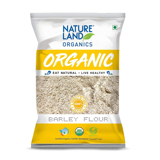Natureland Organics Barley Flour 500 Gm
